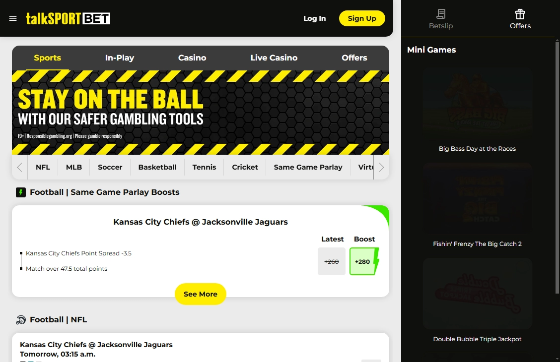 talkSPORT BET Casino